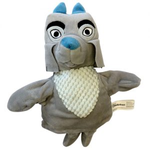 Bor de Wolf pluche handpop