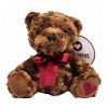 Pluche beer My Loving Bear donkerbruin 21 cm