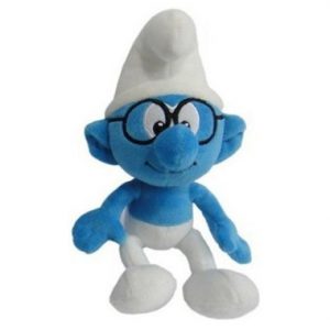 Brilsmurf pluche knuffel 38 cm