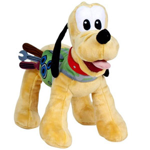 Disney Roadster Races Pluto Pluche 20cm