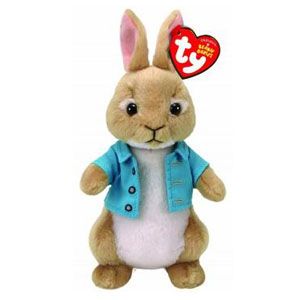 Peter Rabbit Pluche met Glitter ogen Cottontail 15 cm