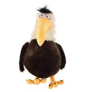 Angry Birds Friends (zwarte vogel) 28cm