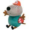 TY Peppa Baby pluche hond Opa Kläff 15 cm