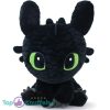Toothless Zwart - Hoe tem je een Draak / How to train your Dragon Pluche Knuffel 20 cm