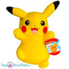 Pokémon Pikachu Hupje Pluche Knuffel 25 cm