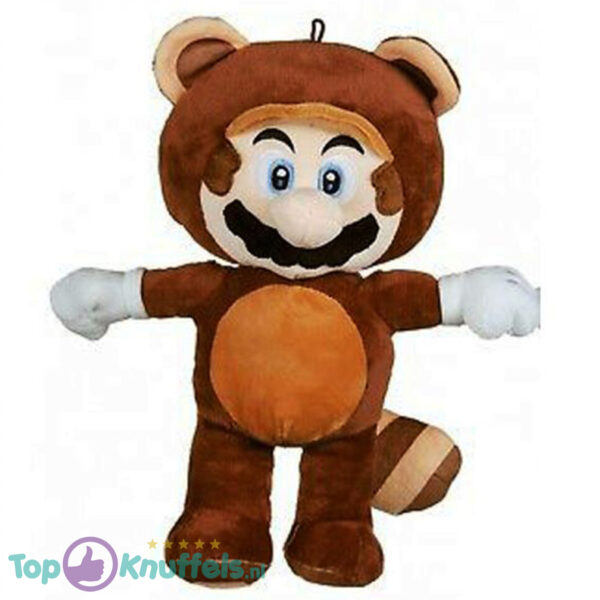 Mario Bross Plush Power Knuffel Bruin 30cm