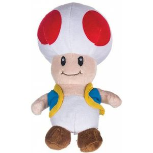 Super Toad Pluche Knuffel 27cm kopen? Topknuffels.nl