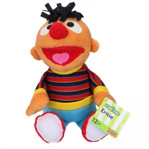 Sesamstraat Ernie Pluche Knuffel 30cm