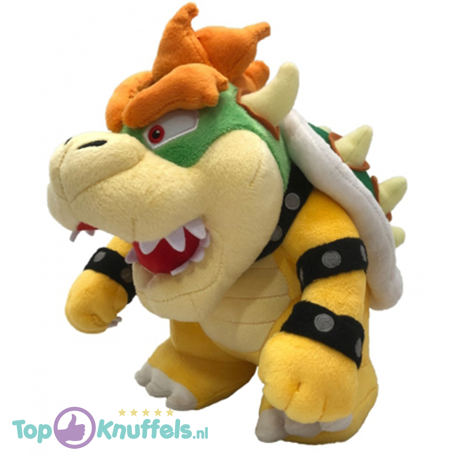 Infecteren Picknicken Experiment Mario Bros Bowser Knuffel 26cm kopen? Topknuffels.nl