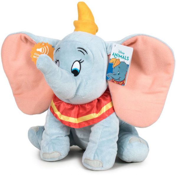 Disney Dumbo Pluche Knuffel Met Geluid 30CM