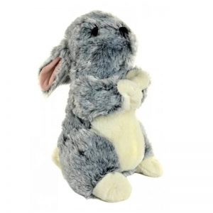 Konijn Snowy Pluche Knuffel (Zwarte neus) 23CM