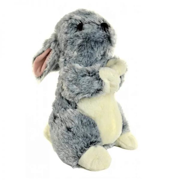 Konijn Snowy Pluche Knuffel (Zwarte neus) 23CM