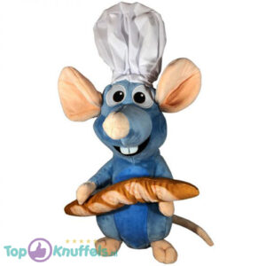 Disney Ratatouille met Stokbrood Pluche Knuffel 25cm