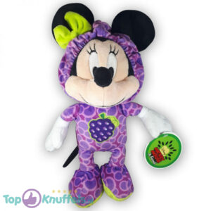 Pluche Disney Mickey Mouse & Friends Fruit Paars Knuffel 30 cm