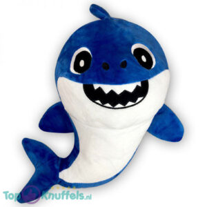 Pluche Papa Shark Smile Toys Knuffel 40 cm