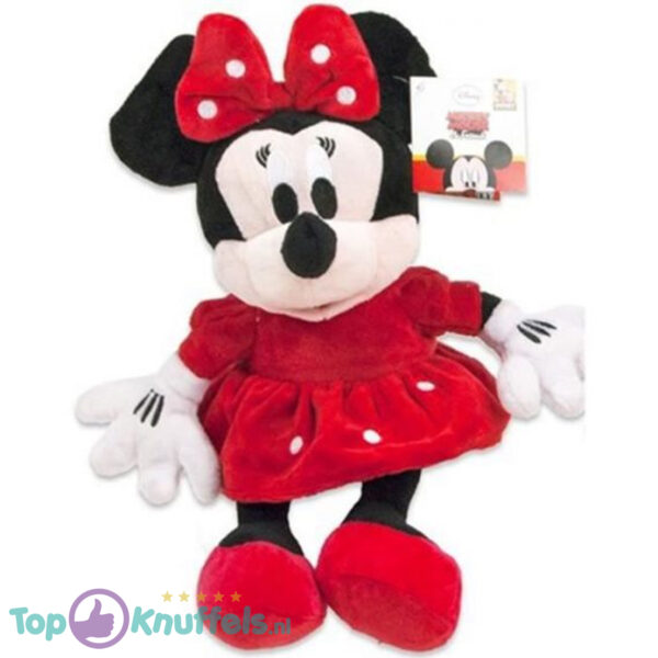 Minnie Mouse Pluche Knuffel Rood 25cm