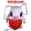 Disney Angel Lilo en Stitch met rood hart ''Je T'uime'' pluche knuffel 30 cm