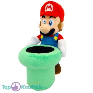 Mario Bros Pluche Mario Warp Pipe Knuffel 25cm