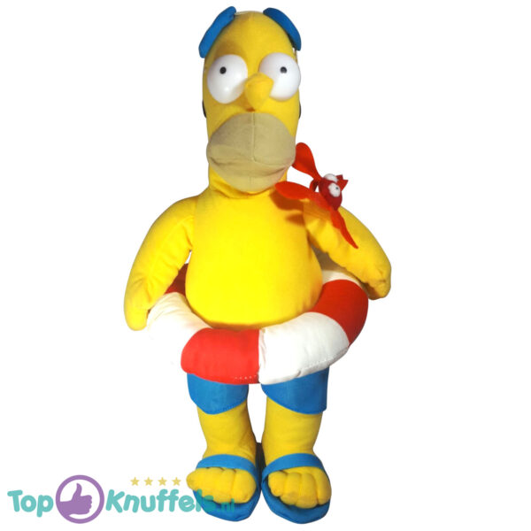 Pluche The Simpsons - Homer Simpson Zwemband Knuffel 45 cm