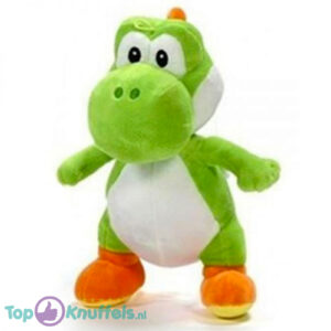 Pluche Mario Bros Knuffel Yoshi 30 cm