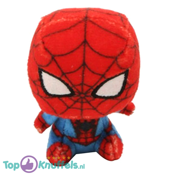 Pluche Spiderman Knuffel 8 cm