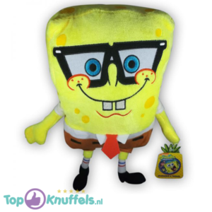Pluche Spongebob Squarepants met bril Knuffel