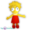 Pluche The Simpsons - Lisa Simpson Knuffel 48 cm