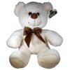 Teddybeer Met Strik Wit 38cm