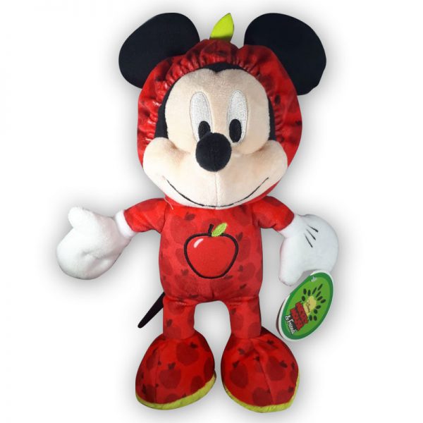 Pluche Disney Mickey Mouse & Friends Fruit Rood Knuffel 30 cm