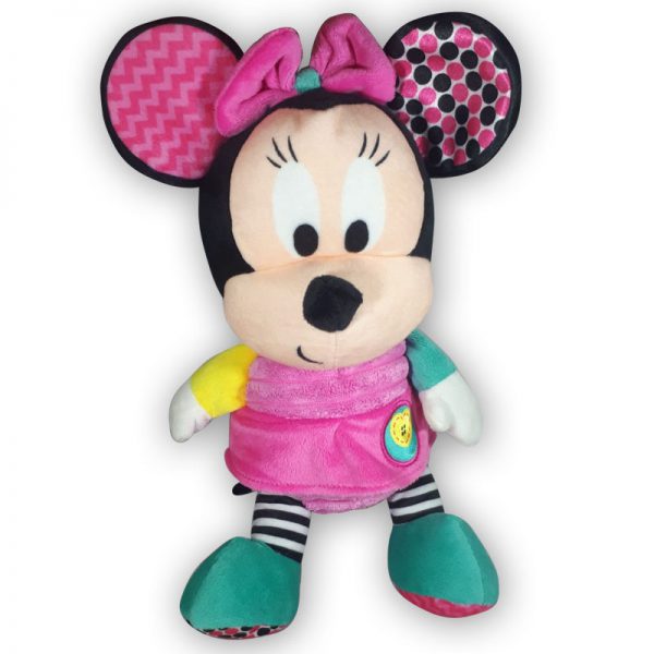 Pluche Disney Baby Minnie Mouse Roze/Groen 30 cm