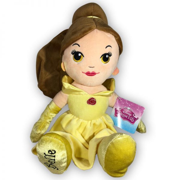 Pluche Disney Princess Belle & the Beast, Belle 40 cm