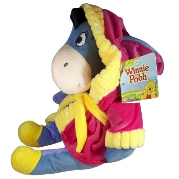 Pluche Disney Winnie the Pooh Eeyore Badjas 30 cm