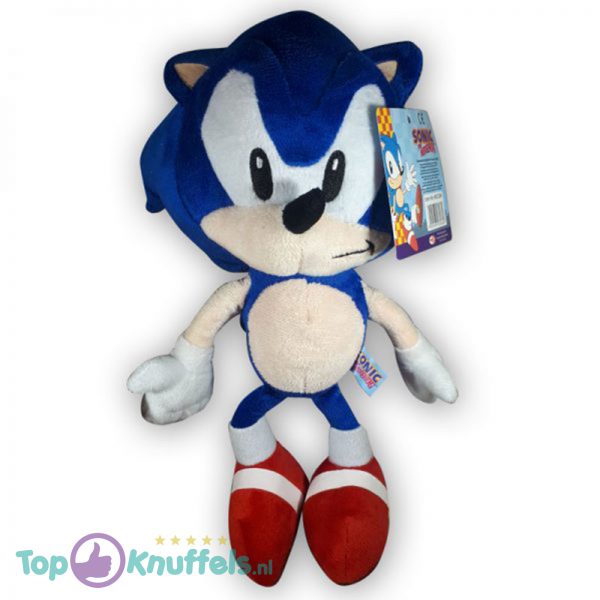 Pluche Sonic Knuffel (Sonic The Hedgehog) 30 cm