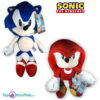 Sonic The Hedgehog + Knuckles Pluche Knuffel Set 30 cm