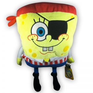 Pluche Spongebob Squarepants Piraat Knuffel 30cm