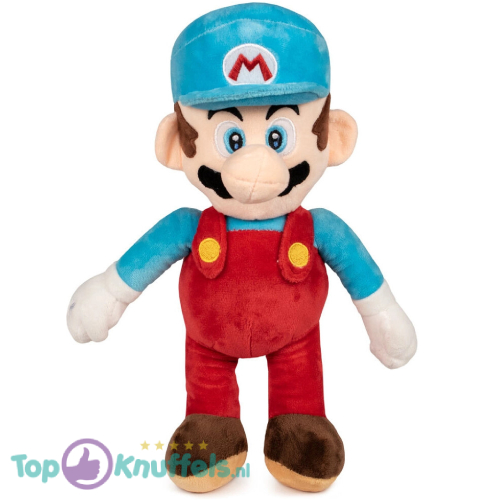 Ice Mario - Super Mario Bros Pluche Knuffel 30 cm
