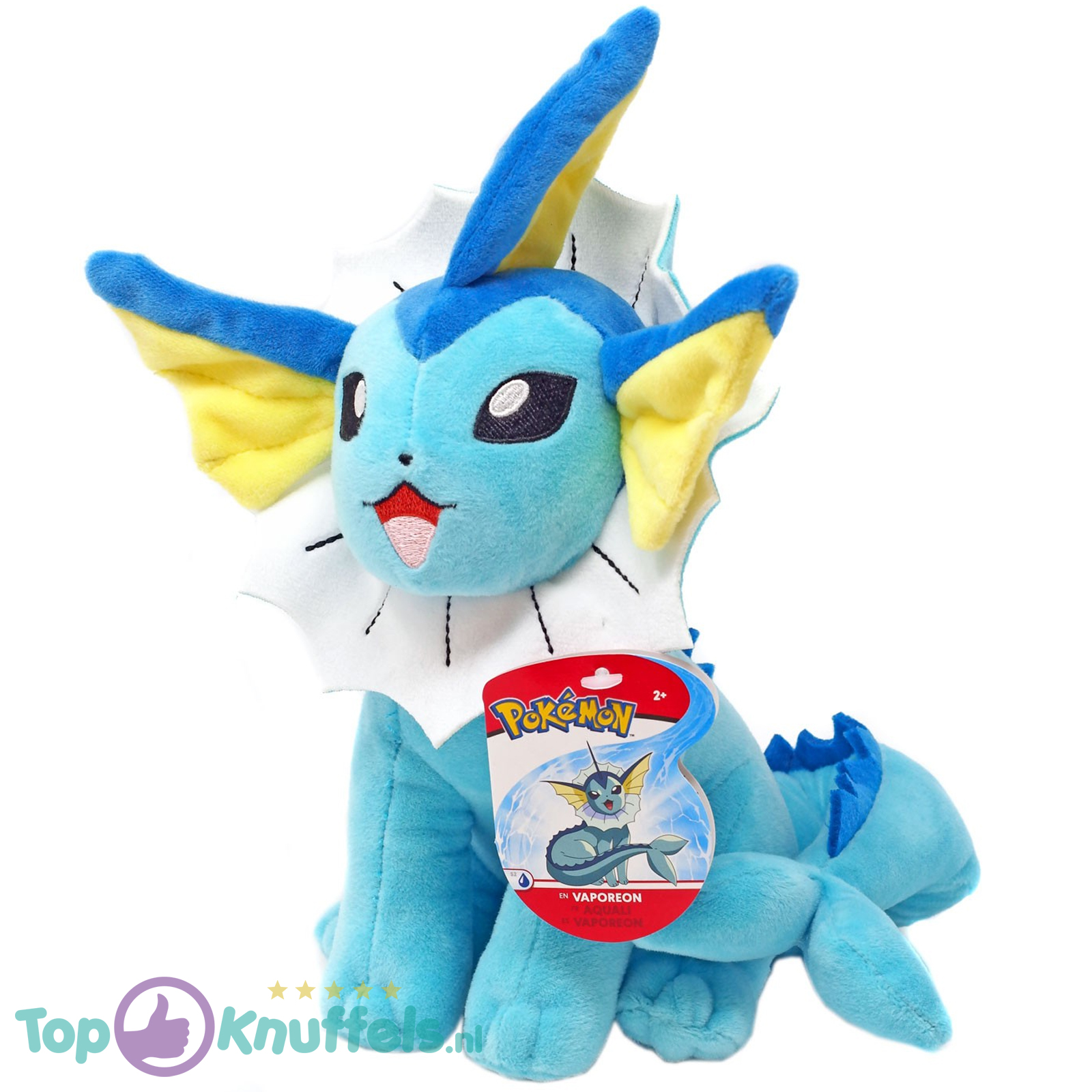 Memo beroemd Allemaal Pokemon Vaporeon Pluche Knuffel 24 cm kopen? Topknuffels.nl