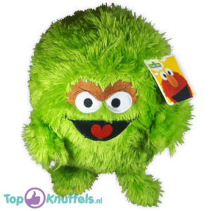 Pluche Oscar Sesamstraat Knuffel 25 cm Oscar Originele knuffel