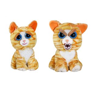 Feisty Pets Oranje Kat Pluche Knuffel 25 cm