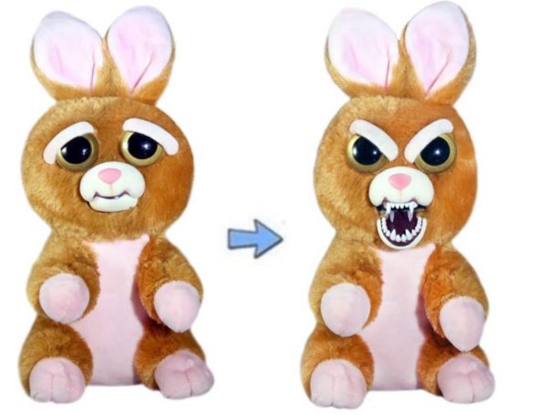 Feisty Pets Konijn Pluche Knuffel 25 cm - Afbeelding 2