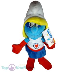 De Smurfen Pluche Knuffel Baby Superheldin 40 cm