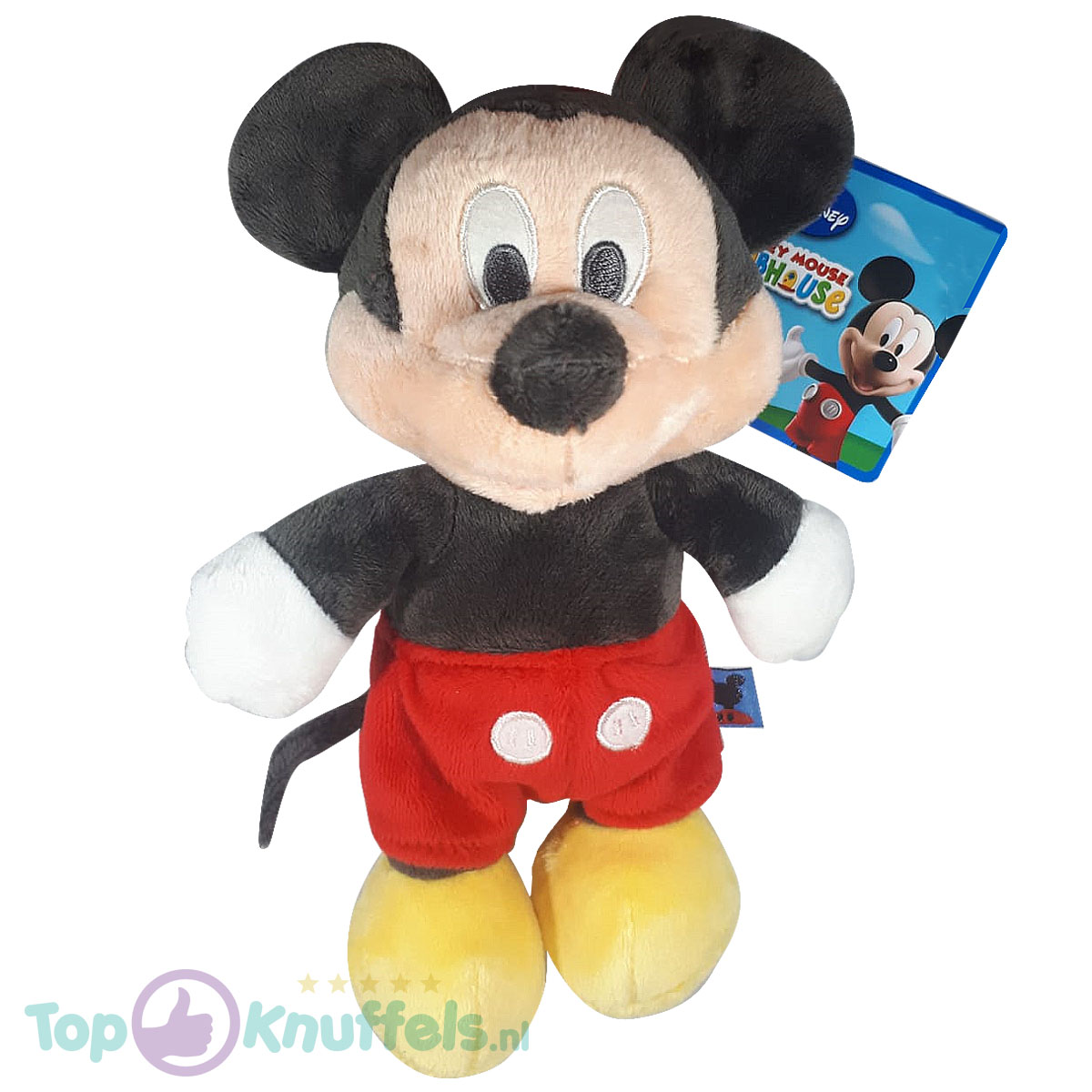 amplitude Charles Keasing Suradam Mickey Mouse pluche knuffel 24cm - Disney Clubhouse kopen?