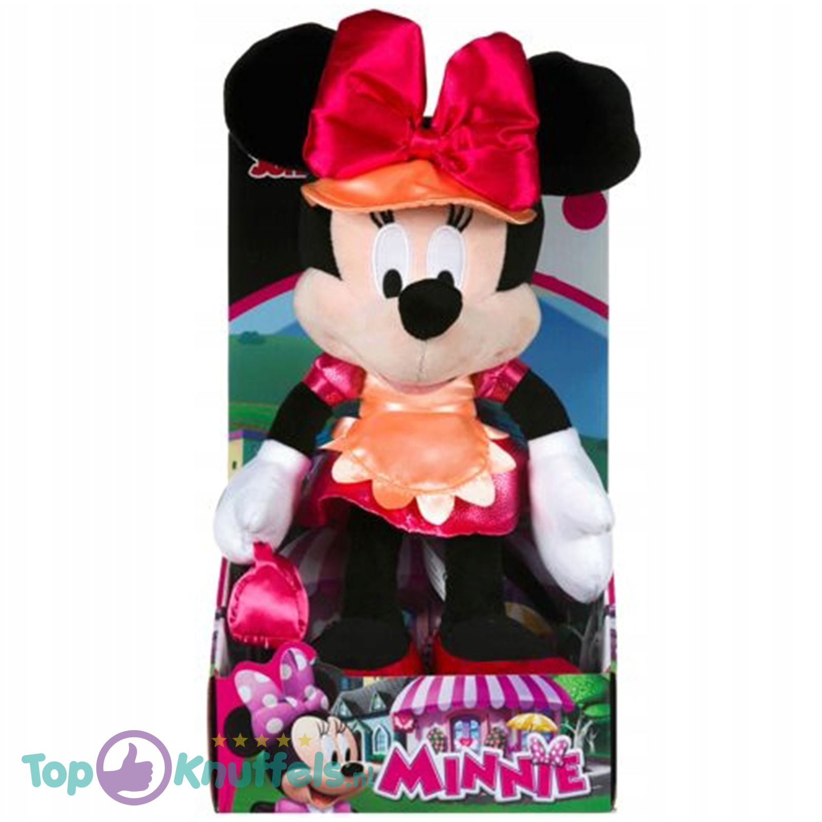 maat japon zuiverheid Disney Junior Minnie Mouse Pluche Knuffel 30 cm kopen? Topknuffels.nl