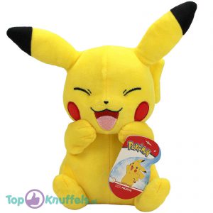 Pokemon Pluche Pikachu Smile Knuffel 24 cm