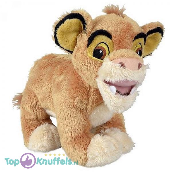 Disney Pluche Knuffel Simba Lion King 25 cm