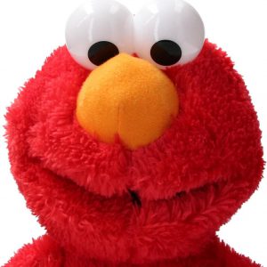 Sesamstraat Pluche Knuffel Elmo (Rood) 40 cm