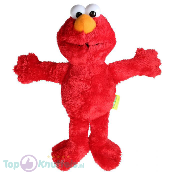 Nutteloos verlichten wetenschappelijk Sesamstraat Pluche Knuffel Elmo (Rood) 40 cm kopen? Topknuffels.nl