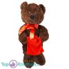 Teddybeer Donkerbruin Pluche Knuffel 40 cm