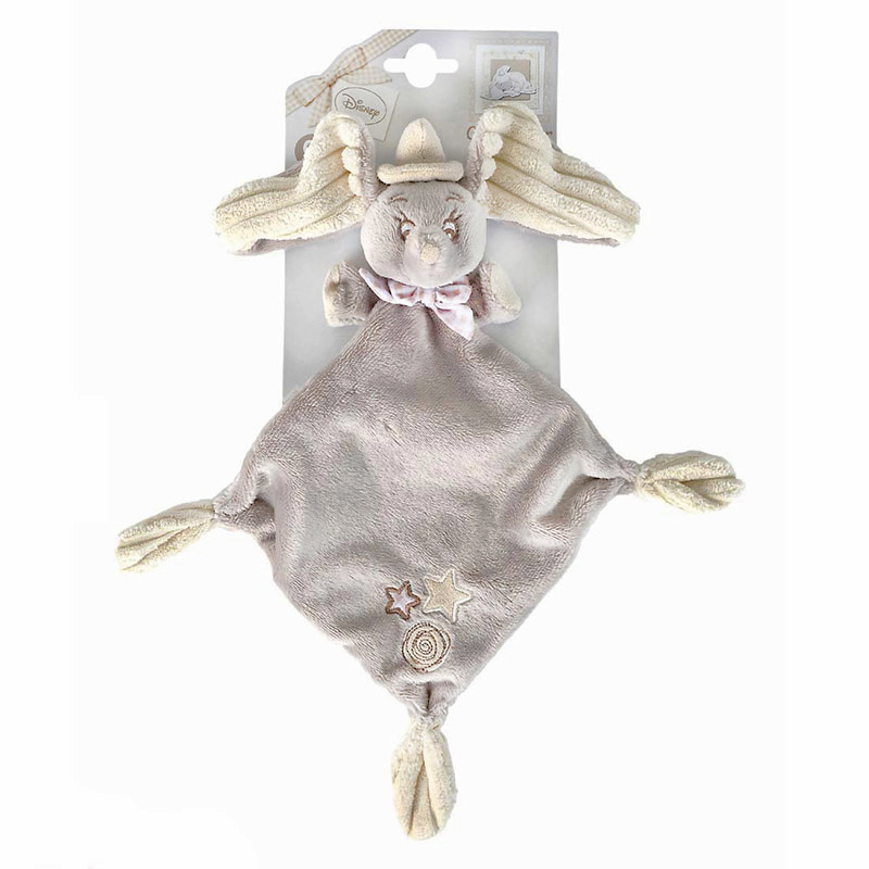 rijk Harmonie Geometrie Disney Dumbo Baby Knuffeldoekje 30 cm kopen? Topknuffels.nl
