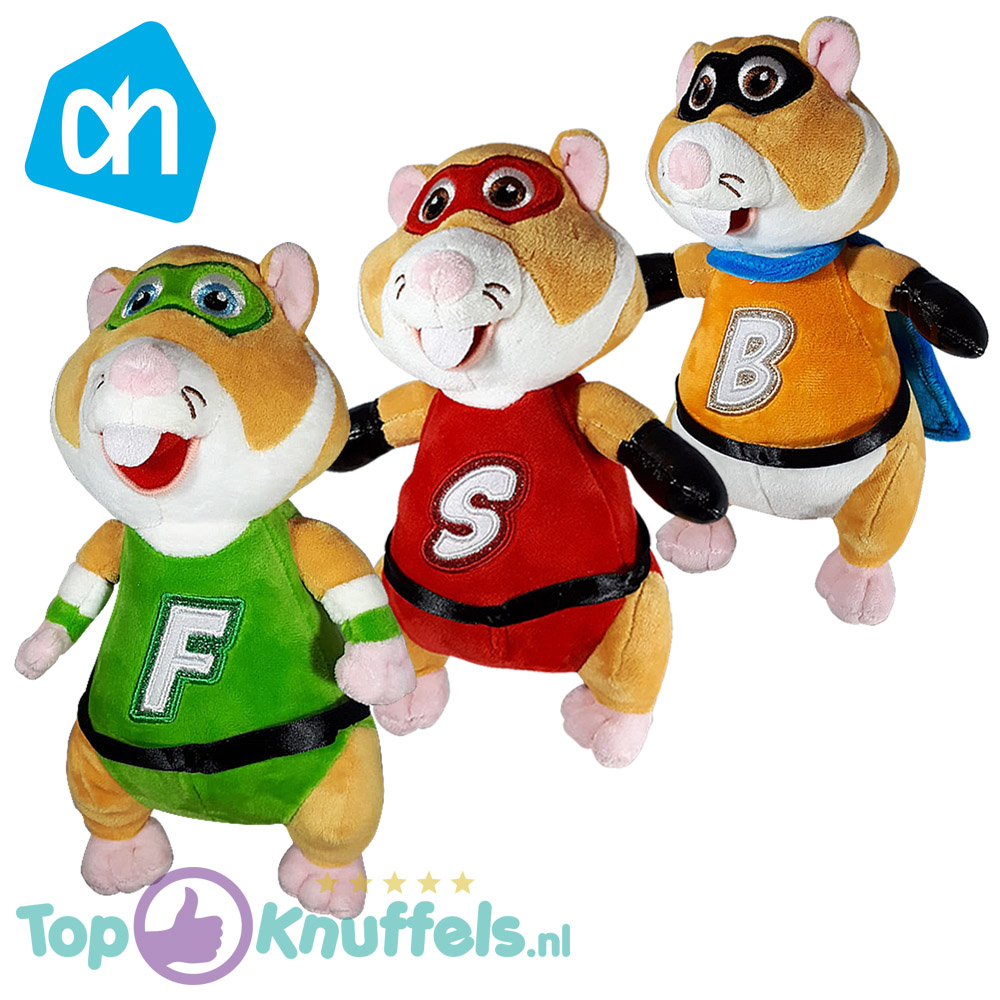 AH Hamster Sjors Pluche Knuffel 26 cm kopen? Topknuffels.nl